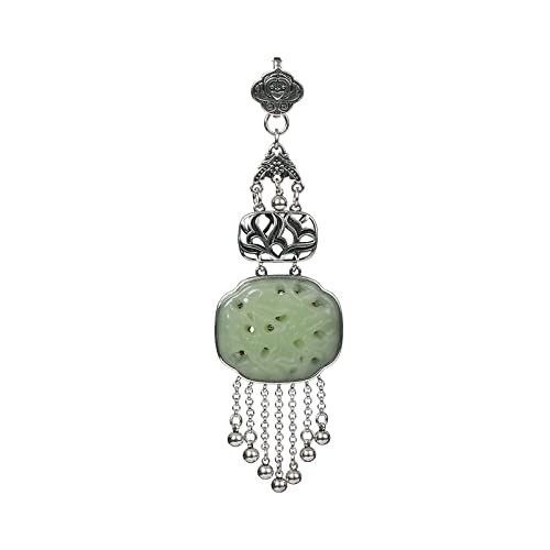 Pin Brosche Pin Brosche Badge Brosche Anstecknadel Klassischer chinesischer Stil Cheongsam Anhänger Quaste Anhänger Vintage Court Antik Brosche Han Kostüm Hängen, von SDVantage