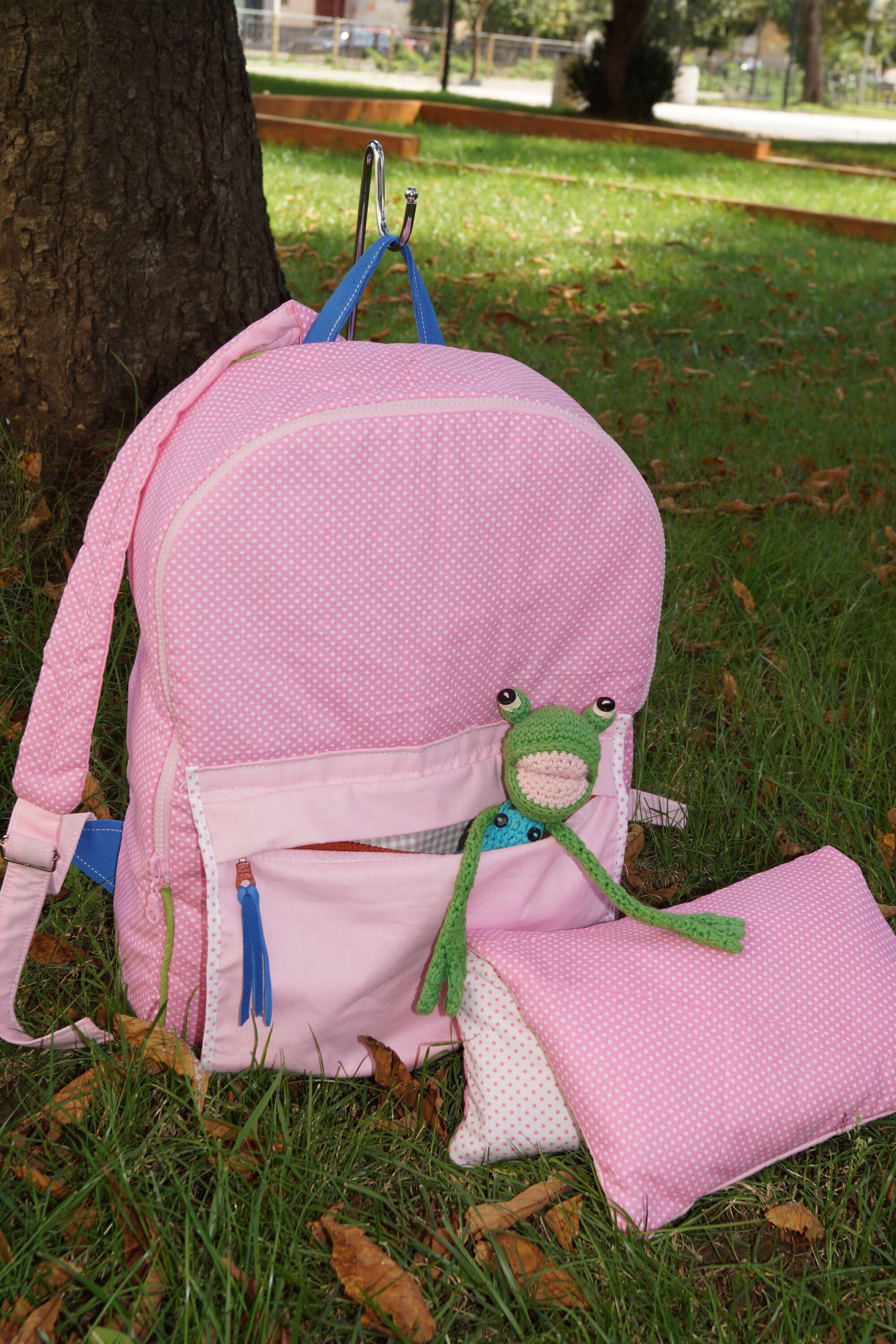 Windel-Rucksack, Wickeltasche, Handgefertigte Baby-Rucksack Windel-Rucksack, Wickeltasche, Handgefertigte Baby-Rucksack von SDaskalova