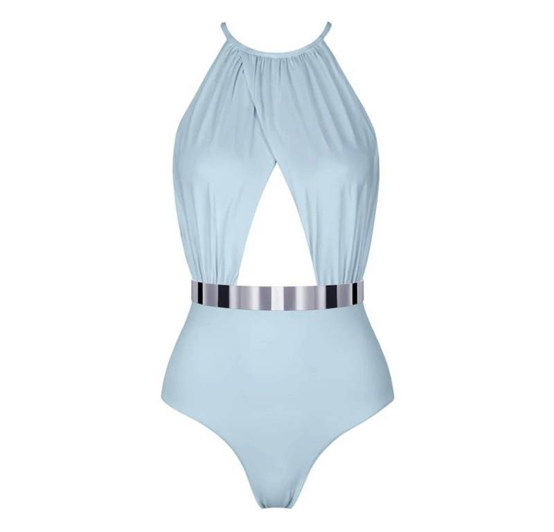 SEA ME SWIM Badeanzug BARBADOS Studio Edition Swimsuit - light blue von SEA ME SWIM