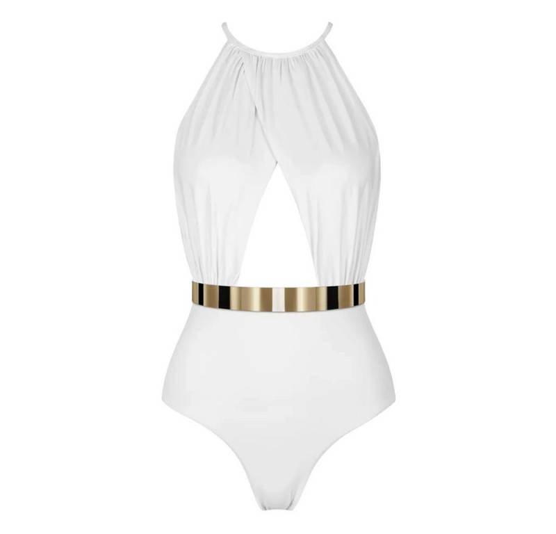 SEA ME SWIM Badeanzug BARBADOS Studio Edition Swimsuit - white von SEA ME SWIM
