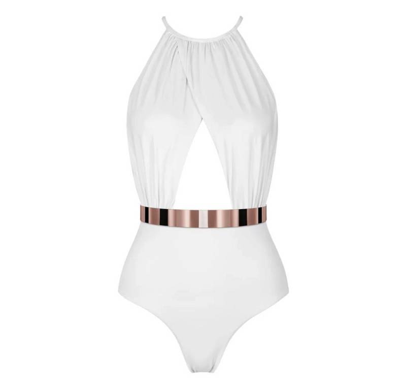 SEA ME SWIM Badeanzug BARBADOS Studio Edition Swimsuit - white von SEA ME SWIM
