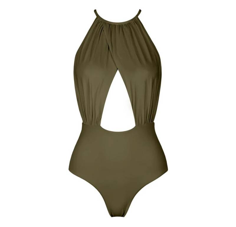 SEA ME SWIM Badeanzug BARBADOS Swimsuit - alcaparra von SEA ME SWIM