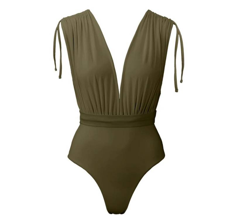 SEA ME SWIM Badeanzug CAYMAN Swimsuit - alcaparra von SEA ME SWIM
