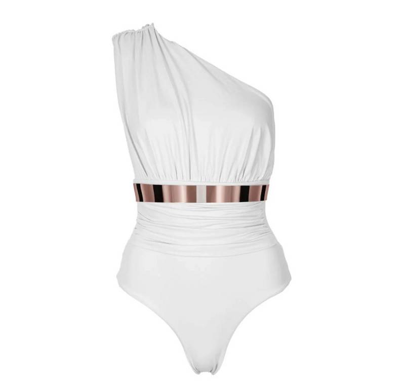 SEA ME SWIM Badeanzug MONACO Studio Edition Swimsuit - white von SEA ME SWIM
