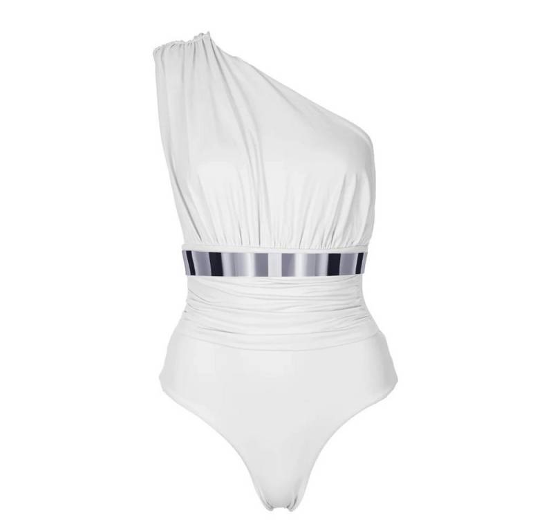 SEA ME SWIM Badeanzug MONACO Studio Edition Swimsuit - white von SEA ME SWIM