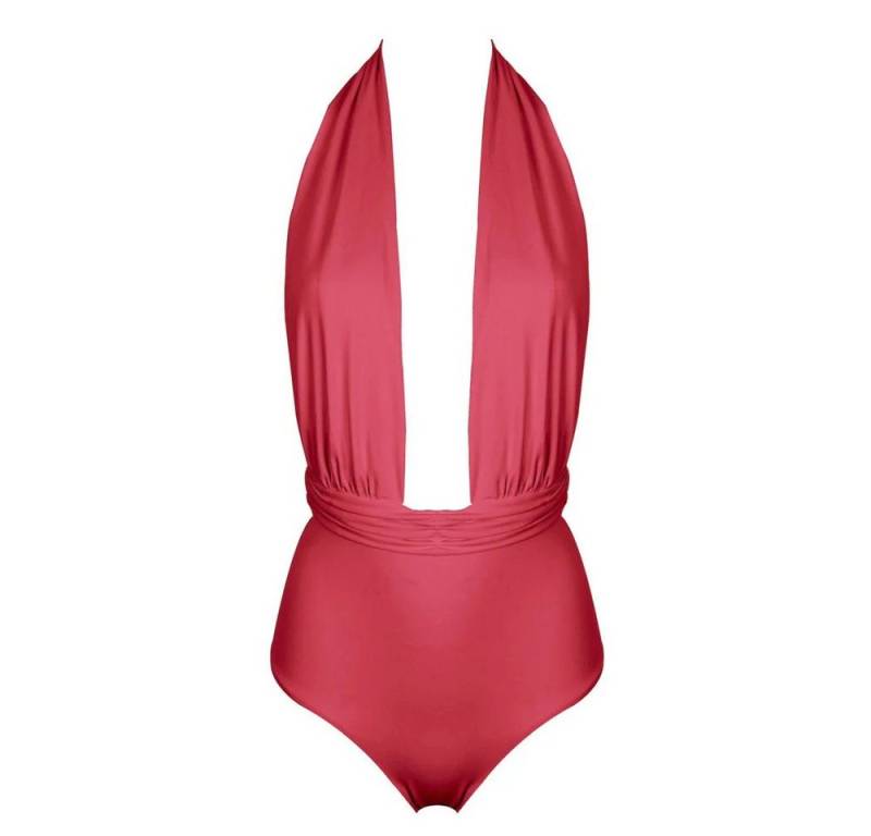 SEA ME SWIM Badeanzug ST.BARTH Swimsuit - coral red von SEA ME SWIM
