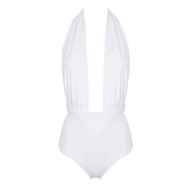SEA ME SWIM Badeanzug ST.BARTH Swimsuit - white von SEA ME SWIM