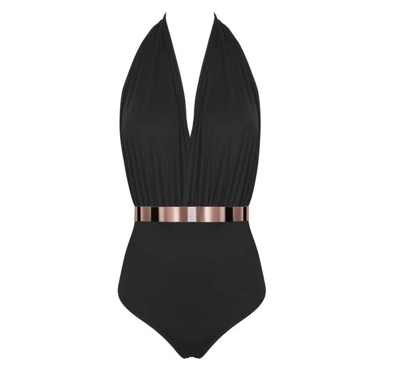 SEA ME SWIM Badeanzug ST.TROPEZ-II Studio Edition Swimsuit - black von SEA ME SWIM