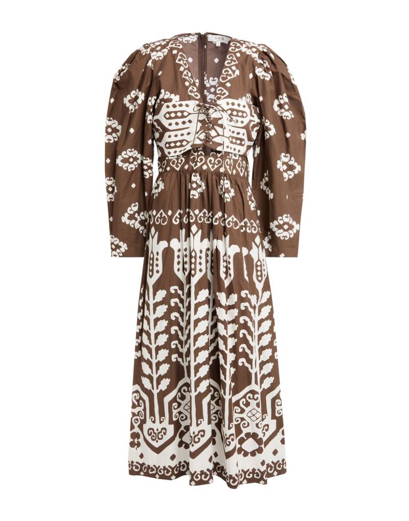 SEA Maxi-kleid Damen Braun von SEA