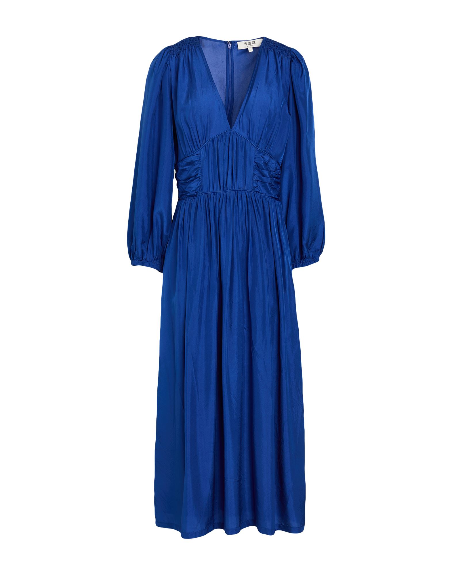 SEA Maxi-kleid Damen Königsblau von SEA