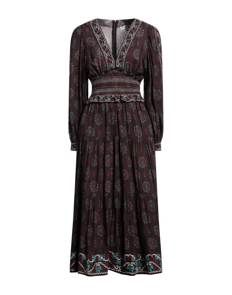 SEA Midi-kleid Damen Schokobraun von SEA