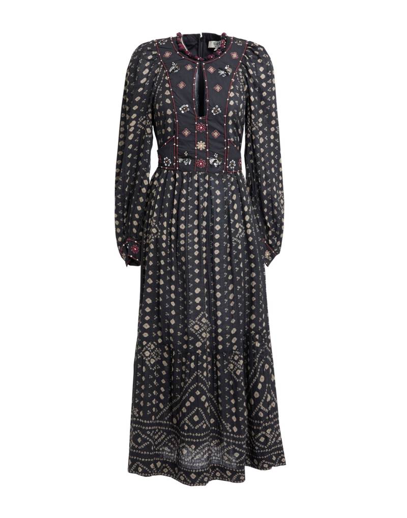 SEA Midi-kleid Damen Schwarz von SEA