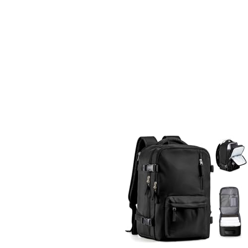 Handgepack 40x20x25 für Ryanair Handkabinengepäck Reiserucksack Unter Dem Sitz Handgepäck Rucksack Flugzeuge Reisetasche Weekendertasche Wanderrucksack Lässiger Tagesrucksack,X1-Schwarz von SEAFEW