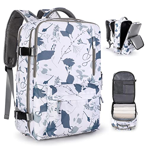 Handgepäck Rucksack 45X36X20 für Easyjet Reiserucksack Wasserdichter Unter Dem Sitz Handgepäck Rucksack Flugzeuge Reisetasche Weekendertasche Wanderrucksack Lässiger Tagesrucksack,A5-Hellgrau von SEAFEW