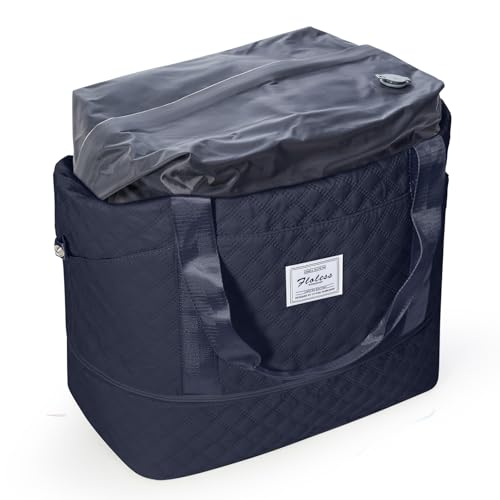 Vakuum Reisetasche Damen Handgepäck Tasche Sporttasche Weekender Bag Schwimmtasche Wasserdicht Travel Bag Duffle Bag Fitnesstasche Trainingstasche Krankenhaustasche,X2-Marine von SEAFEW