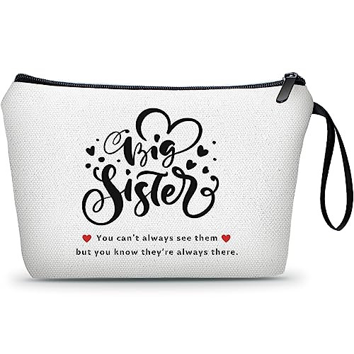 SEAMOON Freundschaftsgeschenke für Frauen, Frauen, Bestie, Bff, Schwester, Mädchen, kleine Make-up-Tasche, Geschenk für beste Freunde, Kosmetiktasche, Langstrecken-Freundschaftsgeschenk, von SEAMOON