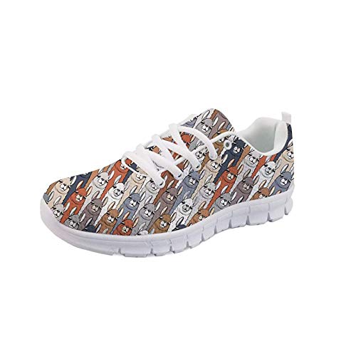 SEANAITVE Gym Fitness Schuhe Jogging Laufschuhe Leichte Frauen Mode Sneaker, - Alpaka - Größe: 42.5 EU SEANAITVE Gym Fitness Schuhe Jogging Laufschuhe Leichte Frauen Mode Sneaker, - Alpaka - Größe: 42.5 EU von SEANATIVE