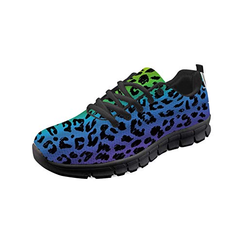 SEANAITVE Gym Fitness Schuhe Jogging Laufschuhe Leichte Frauen Mode Sneaker, - Farbenfroher Leopard - Größe: 40 EU SEANAITVE Gym Fitness Schuhe Jogging Laufschuhe Leichte Frauen Mode Sneaker, - Farbenfroher Leopard - Größe: 40 EU von SEANATIVE