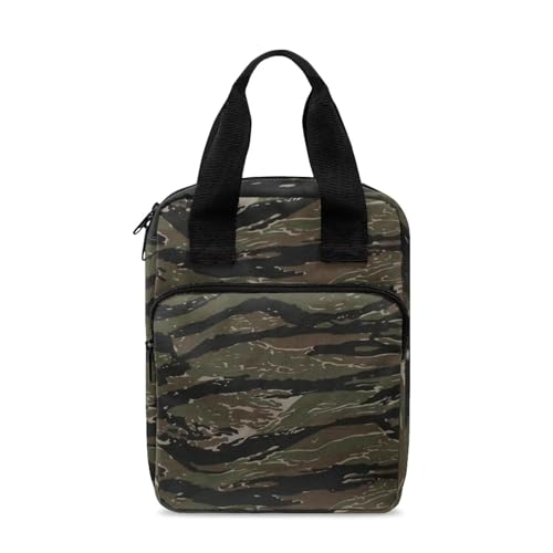 SEANATIVE Bibeltasche für Damen und Herren, Armeegrün, Camouflage, Bibelhülle, Tragetasche, Studium, Bibel-Organizer, leichte Handtasche von SEANATIVE