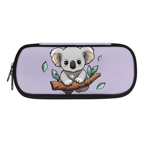 SEANATIVE Federmäppchen mit großem Fassungsvermögen, für Büro, Uni, Schule, große Aufbewahrung für Kinder, Mädchen, Jungen, Koala, Taschen-Organizer von SEANATIVE