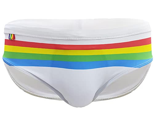SEAUR Badehose Badeslip Herren Slip Eng Kurz Schwimmhose Jungen Schnell Trocknend mit Abnehmbar Pad Strand Pool Classic Swimming Swim Briefs - XXL(EU XL SEAUR Badehose Badeslip Herren Slip Eng Kurz Schwimmhose Jungen Schnell Trocknend mit Abnehmbar Pad Strand Pool Classic Swimming Swim Briefs - XXL(EU XL von SEAUR