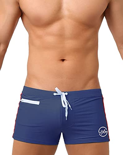 SEAUR Badehose Männer Badeslip Schwimhose Slip Bikini Schnell Trocknend mit Abnehmbar Pad Swimming Pool Swim Briefs Wassersport von SEAUR