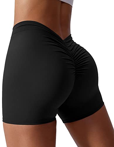 SEAUR Damen Butt Lift Short Nahtlos Hohe Taille Booty Butt Scrunch Shorts Gym Fitness Lächeln Kontur Yoga Shorts Biker Sportshorts Sport Kurz Leggings - M SEAUR Damen Butt Lift Short Nahtlos Hohe Taille Booty Butt Scrunch Shorts Gym Fitness Lächeln Kontur Yoga Shorts Biker Sportshorts Sport Kurz Leggings - M von SEAUR