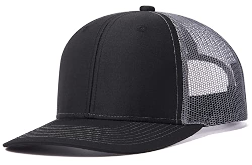 SEAUR Herren Baseball Cap Sommer Basecap Mesh Verstellbar Baseballkappe Outdoor Sport Kappe von SEAUR