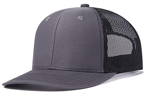 SEAUR Herren Snapback Caps Classic Trucker Baseball Cap Sommer Mesh Kappe Verstellbar von SEAUR