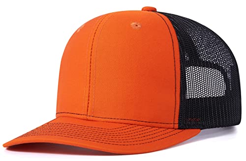 SEAUR Herren Snapback Caps Classic Trucker Baseball Cap Sommer Mesh Kappe Verstellbar von SEAUR