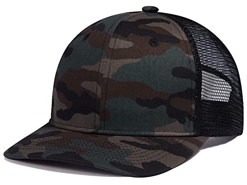 SEAUR Herren Trucker Cap Sommer Snapback Caps Baseball Kappe Verstellbar Mesh Atmungsaktiv von SEAUR