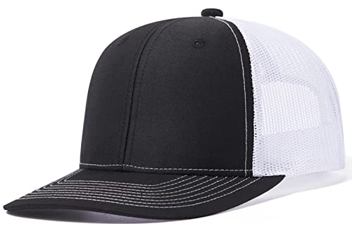 SEAUR Herren Trucker Cap Sommer Snapback Caps Baseball Kappe Verstellbar Mesh Atmungsaktiv von SEAUR