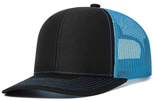 SEAUR Herren Trucker Cap Sommer Snapback Caps Baseball Kappe Verstellbar Mesh Atmungsaktiv von SEAUR