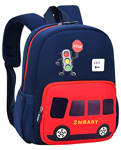 SEAUR Kindergartenrucksack Jungen Mädchen Klein Rucksack Kindergarten Vorschule Wasserdicht Kita Rucksack Kinderrucksack Kleinkind Schultasche 24 * 12 * 30cm 9L - 3-6 Jahre von SEAUR