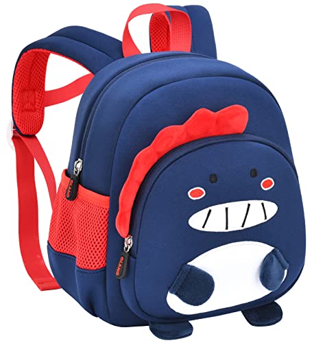 SEAUR Kindergartenrucksack Jungen Mädchen Klein Rucksack Kindergarten Vorschule Wasserdicht Kita Rucksack Kinderrucksack mit Brust Gurt Kleinkind Schultasche 25 * 15 * 29cm 11L - 3-6 Jahre von SEAUR