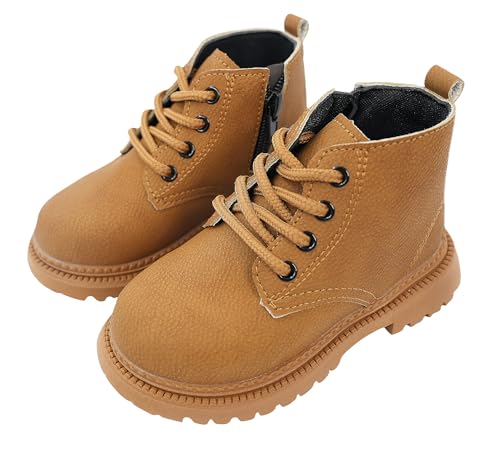Weichsohlen Stiefelette Mädchen Jungen Warme Kurze Stiefel Rutschfeste Winterschuhe Gefütterte Stiefeletten Outdoor Boots Weiche Wasserdichte Winterstiefel von SEAUR
