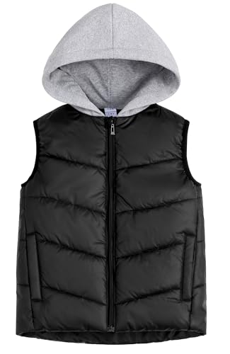 SEAUR übergangsjacke Junge Outdoor Wasserdicht Warme Winter Steppweste Gefütterte Wintermäntel Ärmellos Jacke Flauschig Oberbekleidung von SEAUR