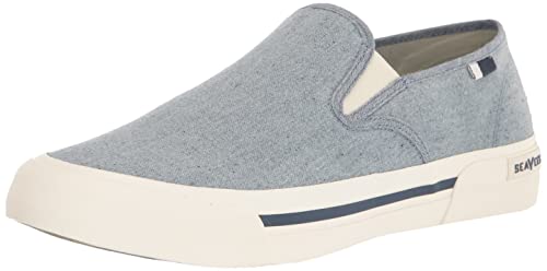 SeaVees Seachange Herren-Sneaker zum Reinschlüpfen, Blau - Blue Water, 45 EU von SEAVEES