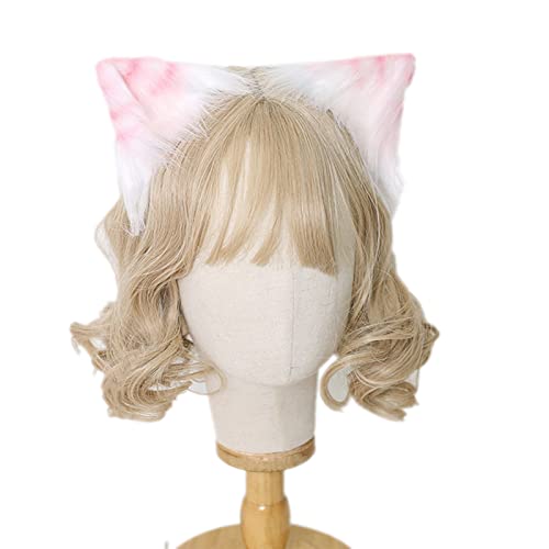 Cartoon-Haarreifen in Ohrform, für Mädchen, schöne Haarspangen, Tierohr-Haarnadel, Plüsch-Haarreifen für Kinder, Partykleidung von SEAYACK