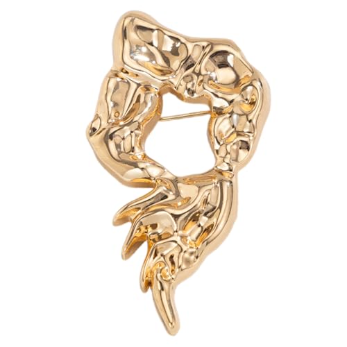 Leichte Gold Oder Weiß K Legierung Brosche Mit Trendigem Ausschnittsdesign Revers Pin Schmuck Für Modelauffrauen von SEAYACK