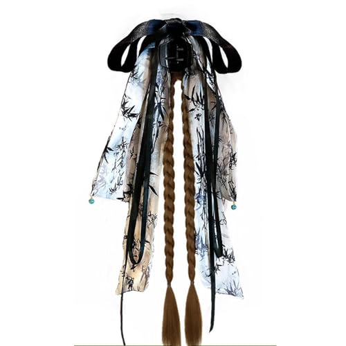 Mädchen Haarstück Curly Perücken Haarverlängerungen Foto Requisiten Freizeit Chignons Pferdeschwanz Haarextensions Cosplay Lieferungen von SEAYACK