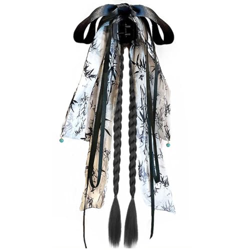 Mädchen Haarstück Curly Perücken Haarverlängerungen Foto Requisiten Freizeit Chignons Pferdeschwanz Haarextensions Cosplay Lieferungen von SEAYACK