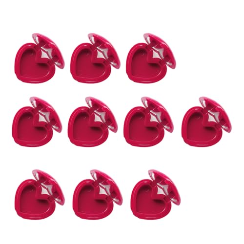Reisefreundlicher Lippenstift-Organizer in Herzform, 10 Stück, klare Skala, Kosmetikflaschen für Hautpflegeprodukte, rose Reisefreundlicher Lippenstift-Organizer in Herzform, 10 Stück, klare Skala, Kosmetikflaschen für Hautpflegeprodukte, rose von SEAYACK