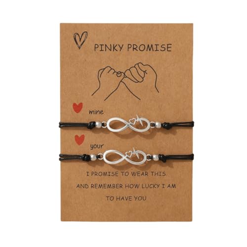 SEAYACK 1 Paar handgefertigte Freundschaftsarmbänder Seil Armbänder Set Verstellbare Baumwolle Fußkettchen Unisex Armband für jeden Anlass, Legierung + geflochtenes Seil von SEAYACK