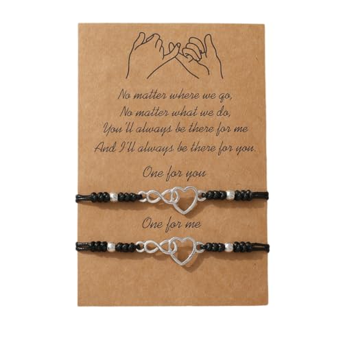SEAYACK 1 Paar handgefertigte Freundschaftsarmbänder Seil Armbänder Set Verstellbare Baumwolle Fußkettchen Unisex Armband für jeden Anlass, Legierung + geflochtenes Seil von SEAYACK