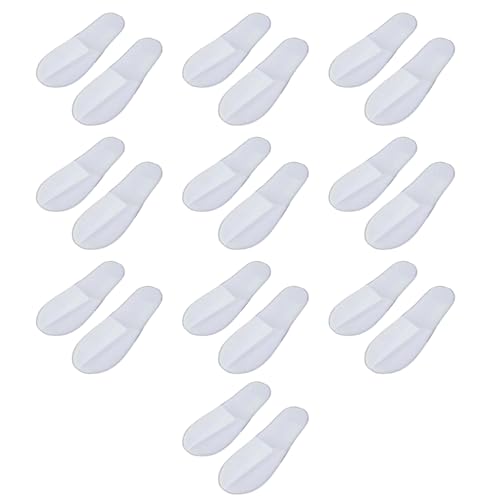 SEAYACK 10 Paare Unisex Erwachsene Weiche Stoff Geschlossener Toe Single Verwendet Pantoffeln Für Reisebooth Hotel Indoor Gäste Und Spas Relaxation Airline Reiseschuhe SEAYACK 10 Paare Unisex Erwachsene Weiche Stoff Geschlossener Toe Single Verwendet Pantoffeln Für Reisebooth Hotel Indoor Gäste Und Spas Relaxation Airline Reiseschuhe von SEAYACK