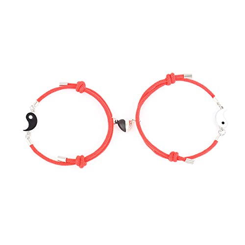 SEAYACK Europäischer und modischer Mailand-Seil-Magnet für Chi-Armbänder, Männer und Frauen, Schwarz und Weiß SEAYACK Europäischer und modischer Mailand-Seil-Magnet für Chi-Armbänder, Männer und Frauen, Schwarz und Weiß von SEAYACK