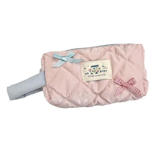 SEAYACK Schöne Bögen Bleistift Gehäuse Ästhetischer Stiftkoffer Cartoon Bleistift Beutel Große Kapazität Stiftbeutel Make Up Taschen Schulleiter von SEAYACK