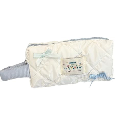 SEAYACK Schöne Bögen Bleistift Gehäuse Ästhetischer Stiftkoffer Cartoon Bleistift Beutel Große Kapazität Stiftbeutel Make Up Taschen Schulleiter von SEAYACK