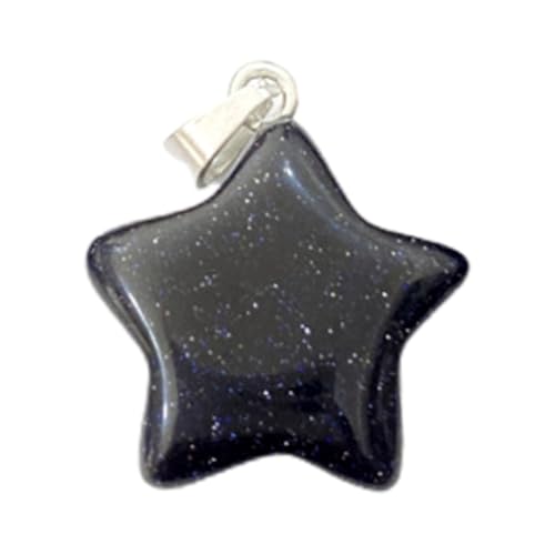 SEAYACK Sternförmige Halskette Armband Schmuckherstellung Zubehör Naturstein Stern Anhänger für Schmuck, Stein von SEAYACK